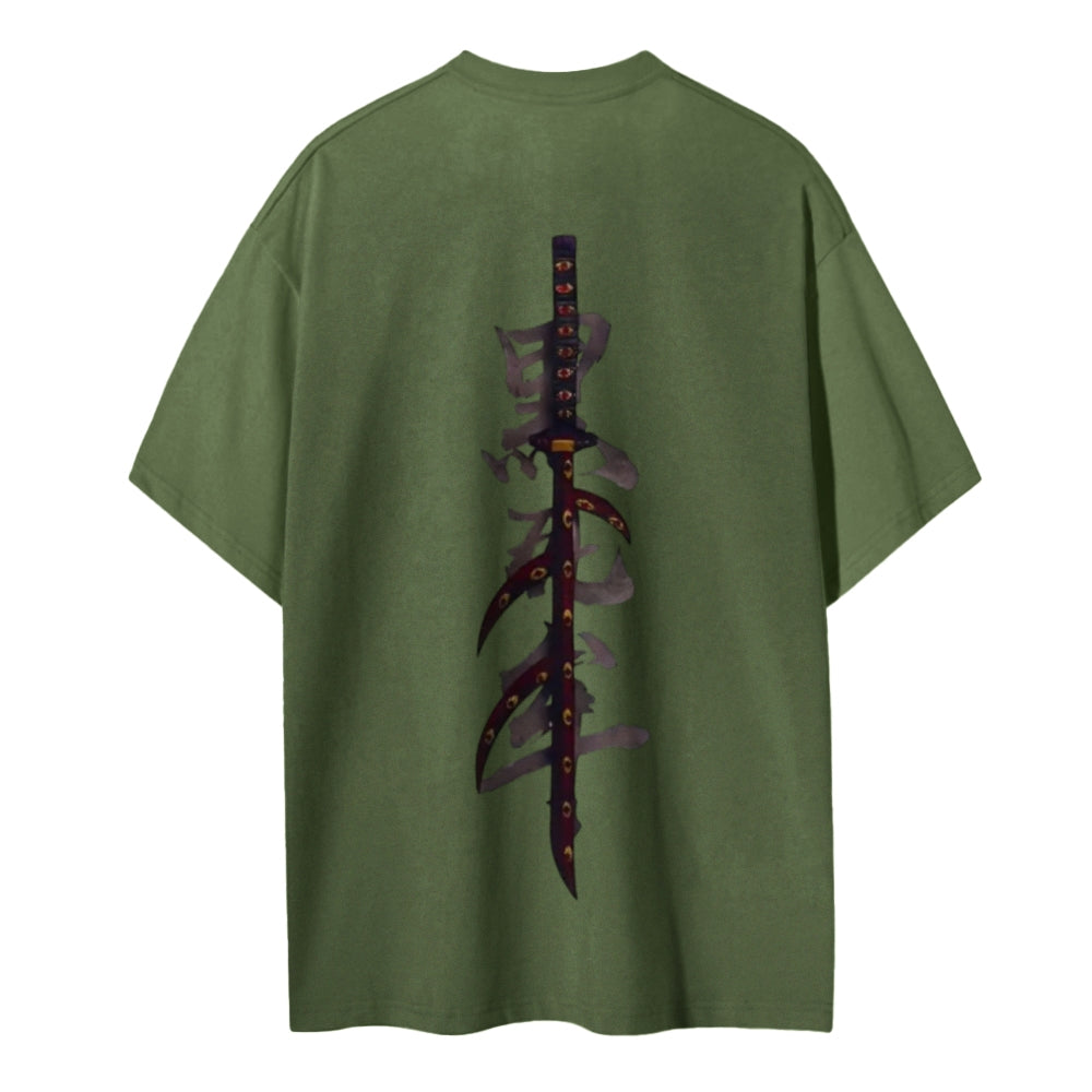 Demon Slayer Cotton Unisex Round Neck Anime T-Shirt