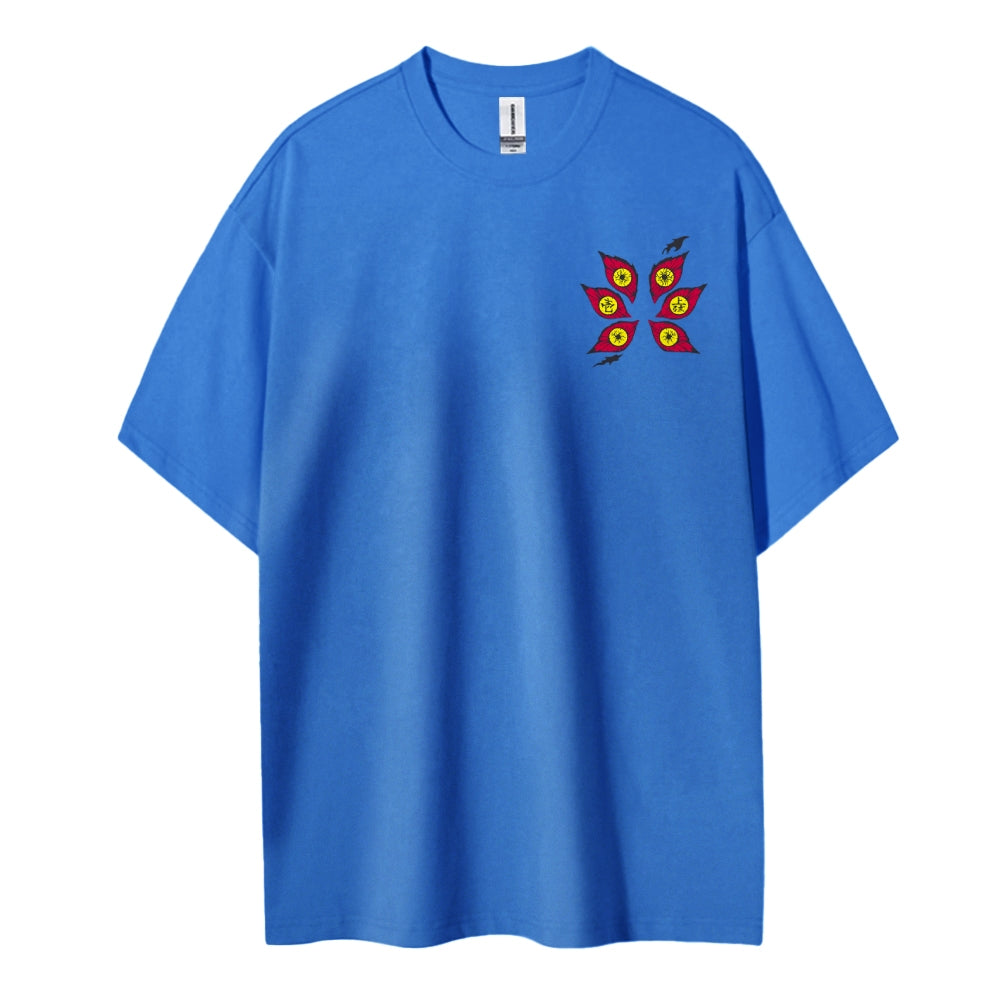 Demon Slayer Cotton Unisex Round Neck Anime T-Shirt