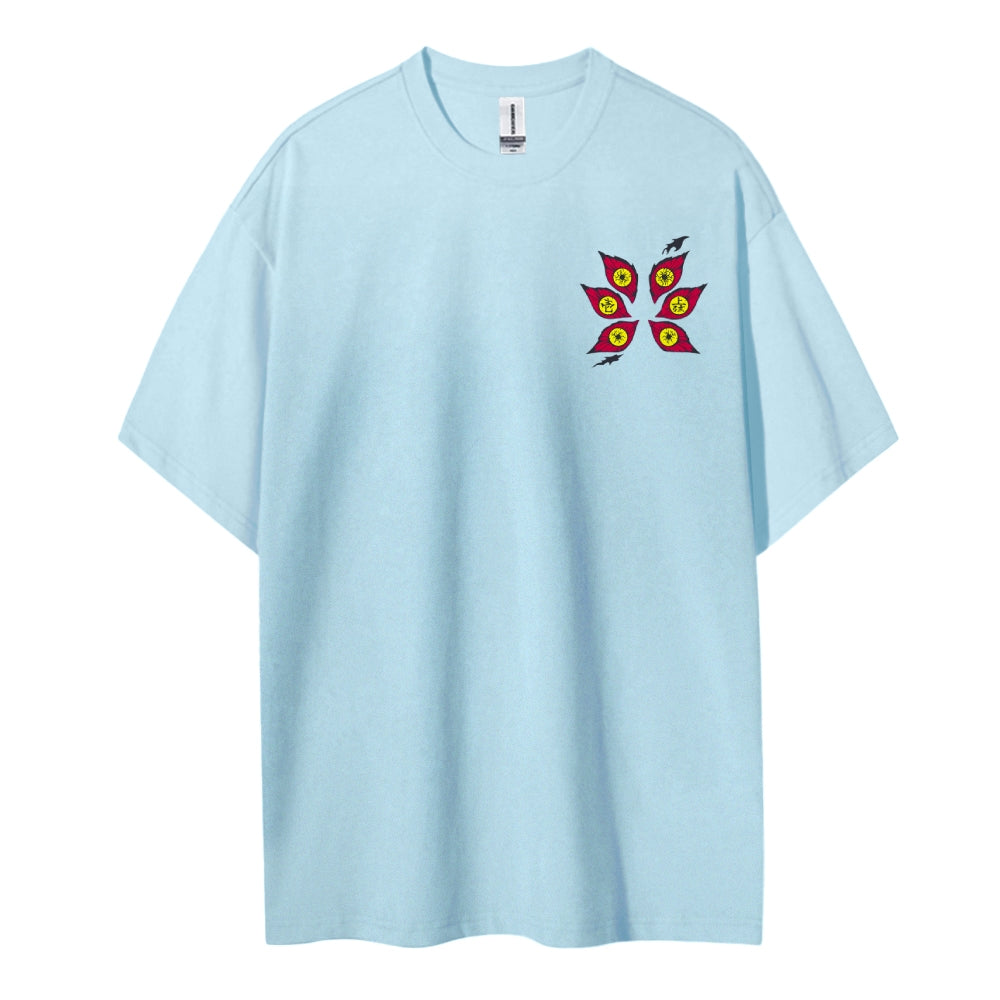Demon Slayer Cotton Unisex Round Neck Anime T-Shirt