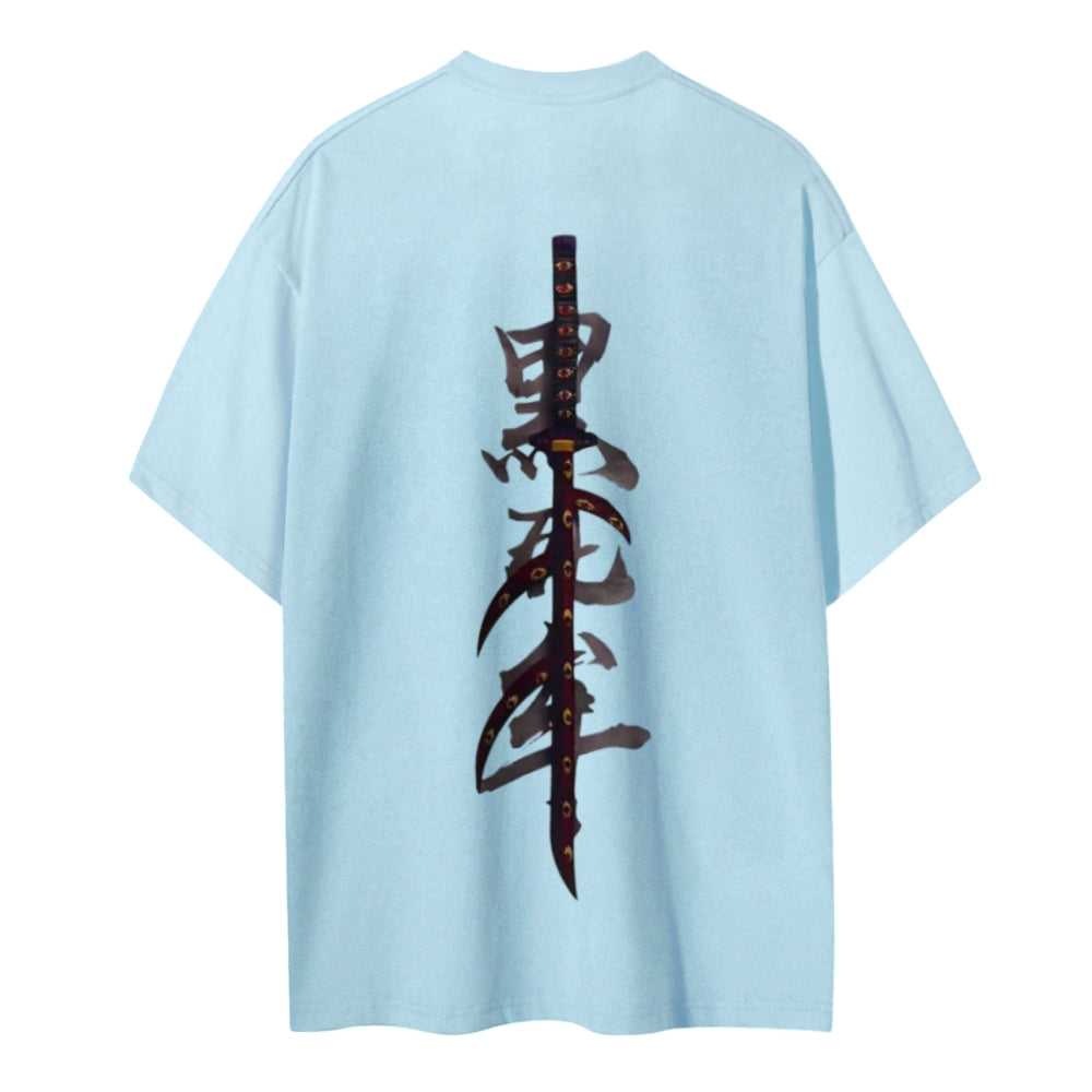 Demon Slayer Cotton Unisex Round Neck Anime T-Shirt