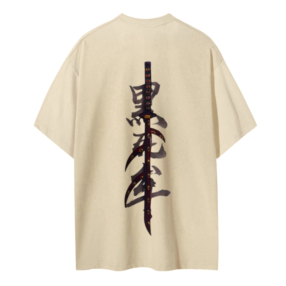 Demon Slayer Cotton Unisex Round Neck Anime T-Shirt