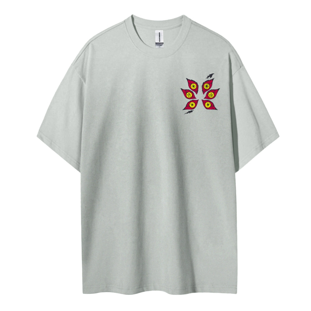 Demon Slayer Cotton Unisex Round Neck Anime T-Shirt