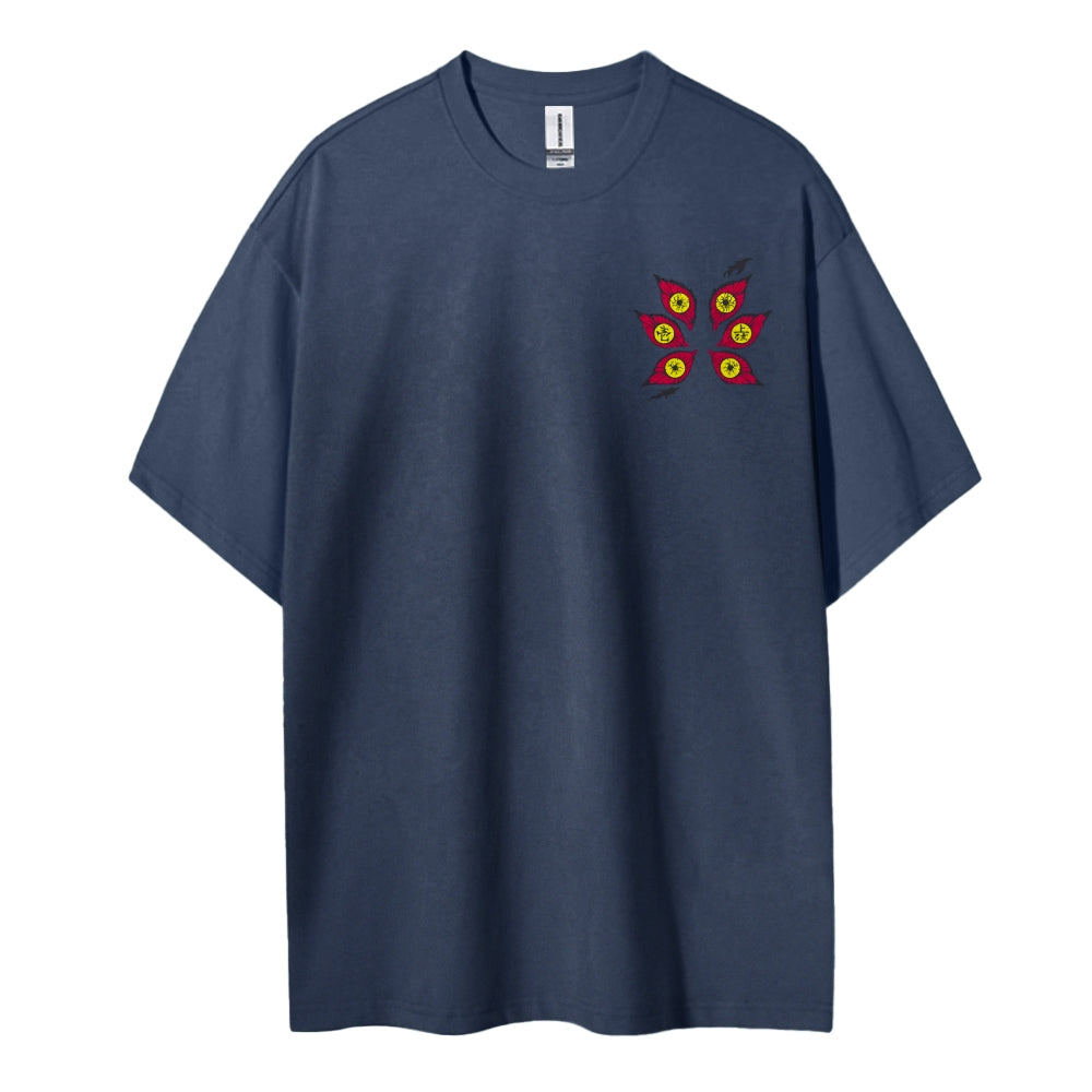 Demon Slayer Cotton Unisex Round Neck Anime T-Shirt