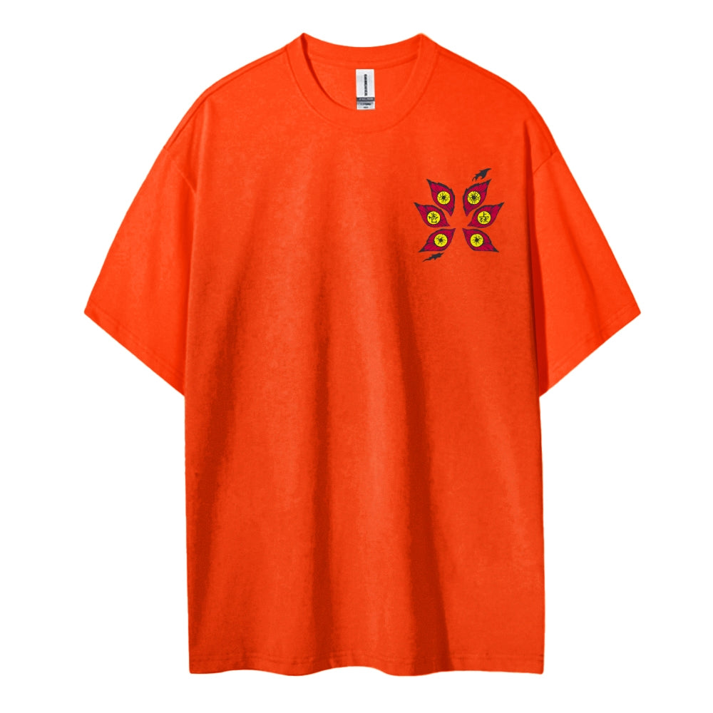 Demon Slayer Cotton Unisex Round Neck Anime T-Shirt