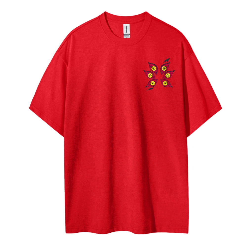Demon Slayer Cotton Unisex Round Neck Anime T-Shirt
