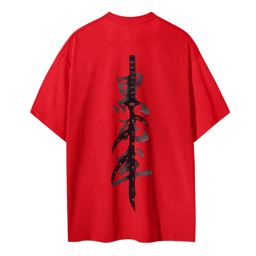 Demon Slayer Cotton Unisex Round Neck Anime T-Shirt