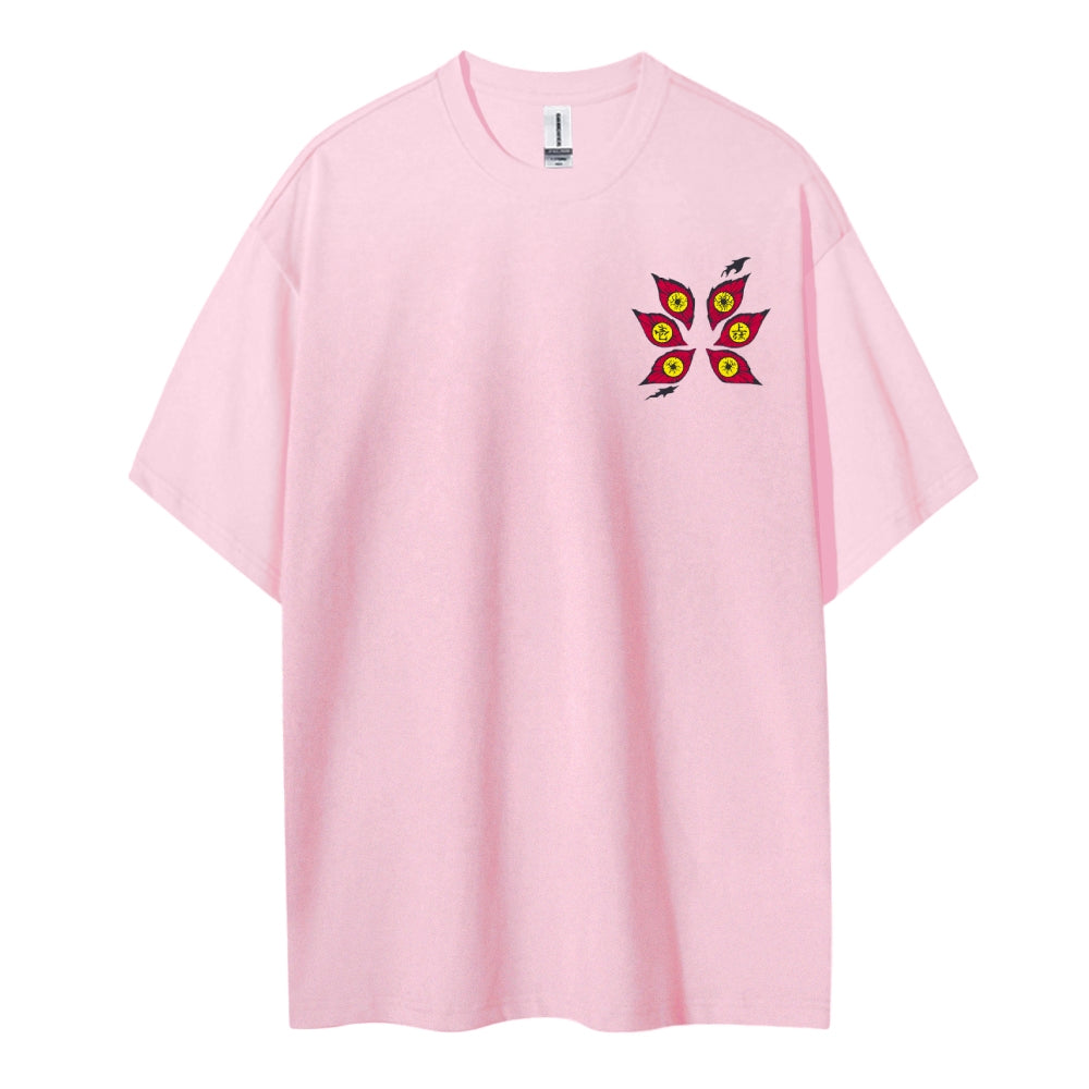 Demon Slayer Cotton Unisex Round Neck Anime T-Shirt