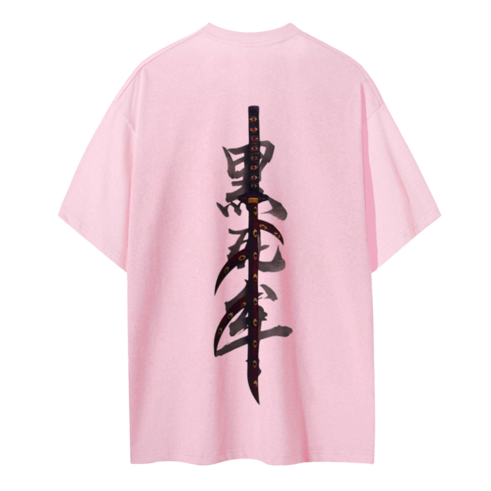 Demon Slayer Cotton Unisex Round Neck Anime T-Shirt