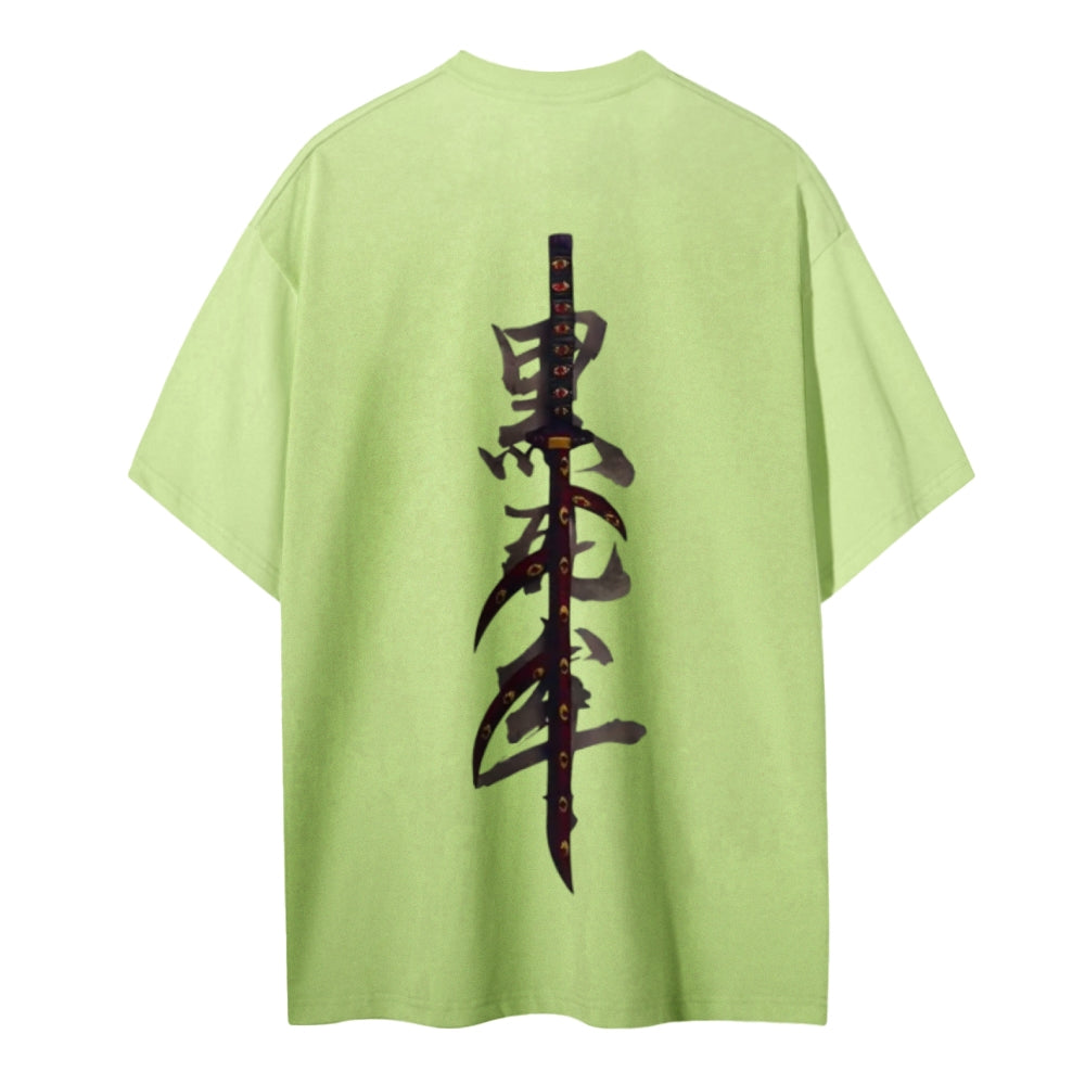 Demon Slayer Cotton Unisex Round Neck Anime T-Shirt