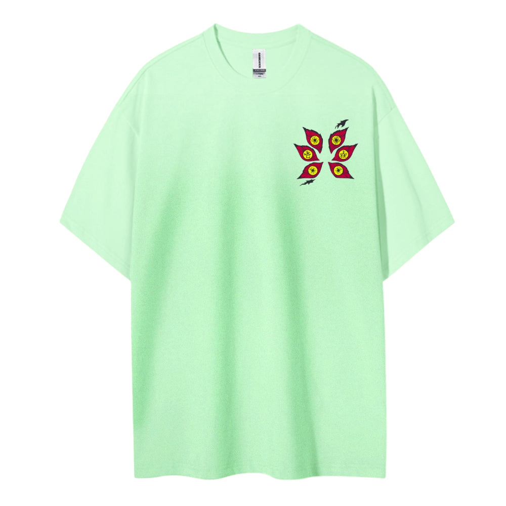 Demon Slayer Cotton Unisex Round Neck Anime T-Shirt
