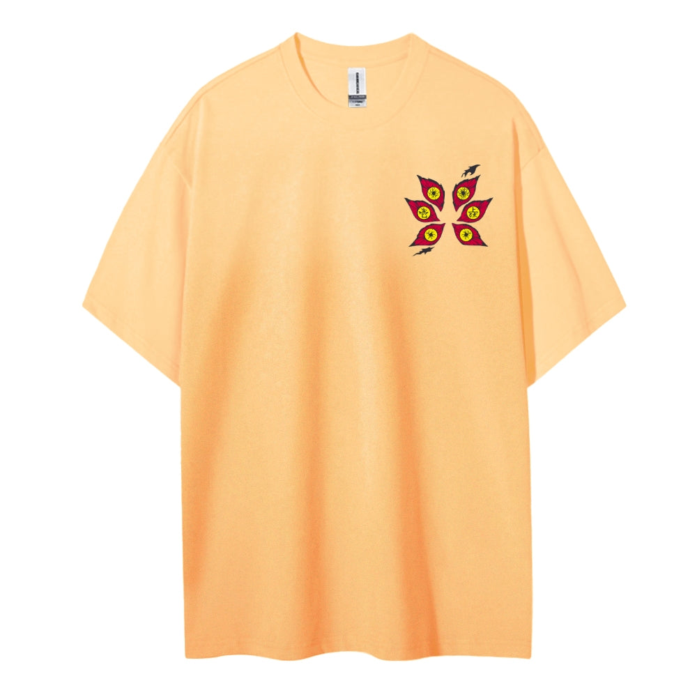 Demon Slayer Cotton Unisex Round Neck Anime T-Shirt