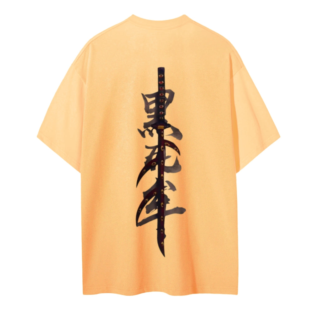 Demon Slayer Cotton Unisex Round Neck Anime T-Shirt
