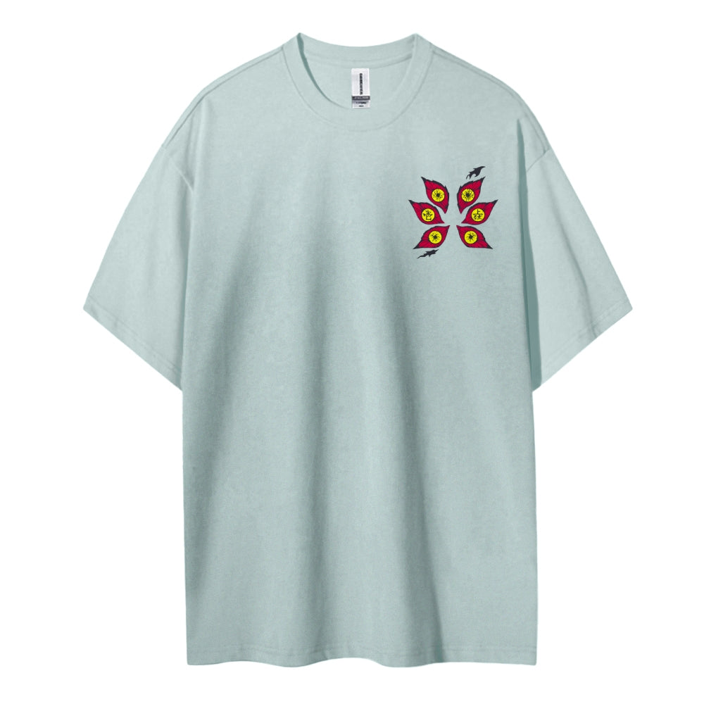 Demon Slayer Cotton Unisex Round Neck Anime T-Shirt