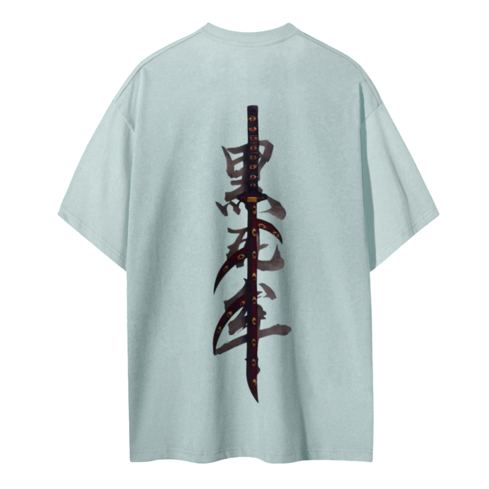 Demon Slayer Cotton Unisex Round Neck Anime T-Shirt