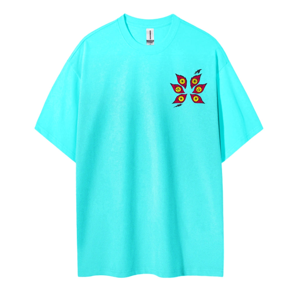 Demon Slayer Cotton Unisex Round Neck Anime T-Shirt