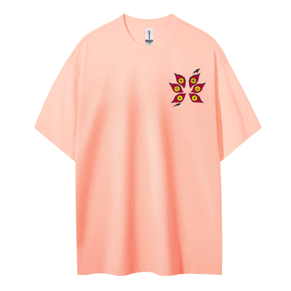 Demon Slayer Cotton Unisex Round Neck Anime T-Shirt