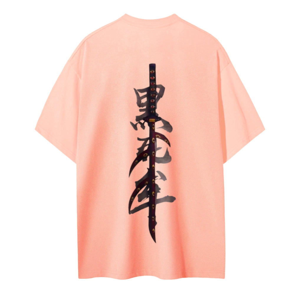 Demon Slayer Cotton Unisex Round Neck Anime T-Shirt
