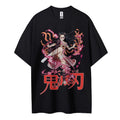 Demon Slayer Cotton Unisex Round Neck Anime T-Shirt