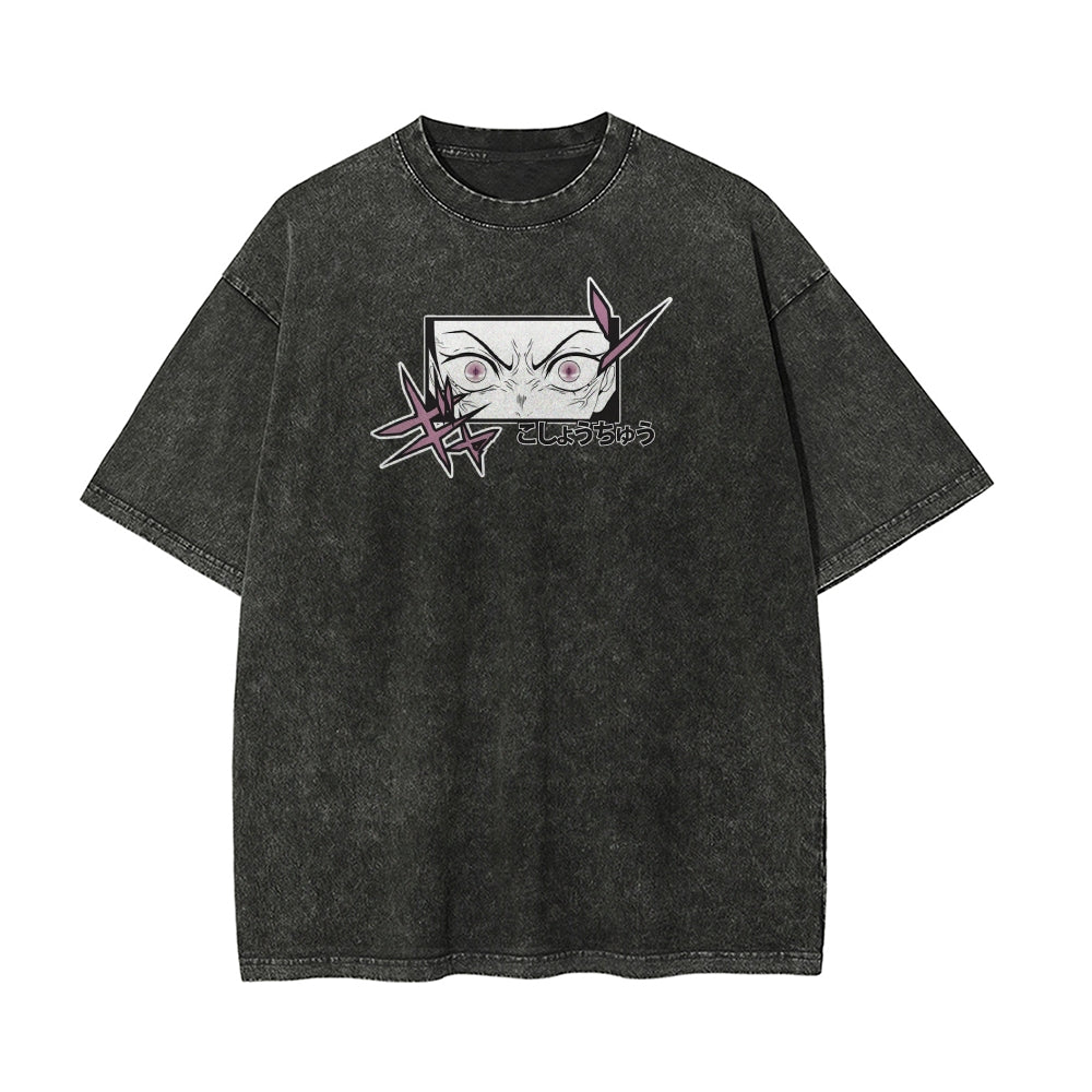 Vintage Oversized T-Shirt Demon Slayer
