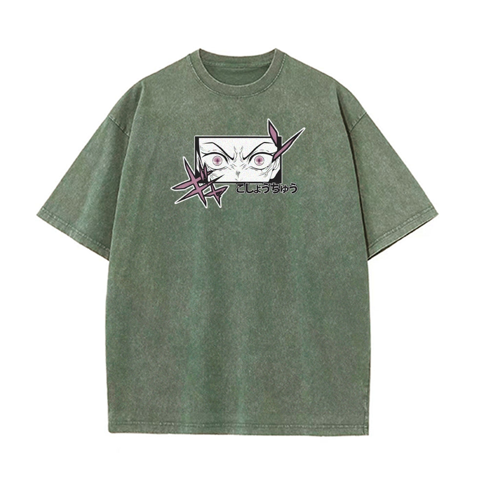 Vintage Oversized T-Shirt Demon Slayer