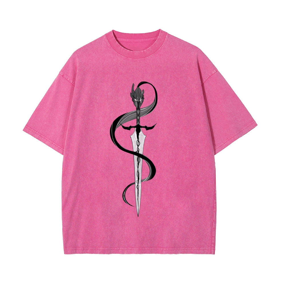 Vintage Oversized T-Shirt Solo Leveling