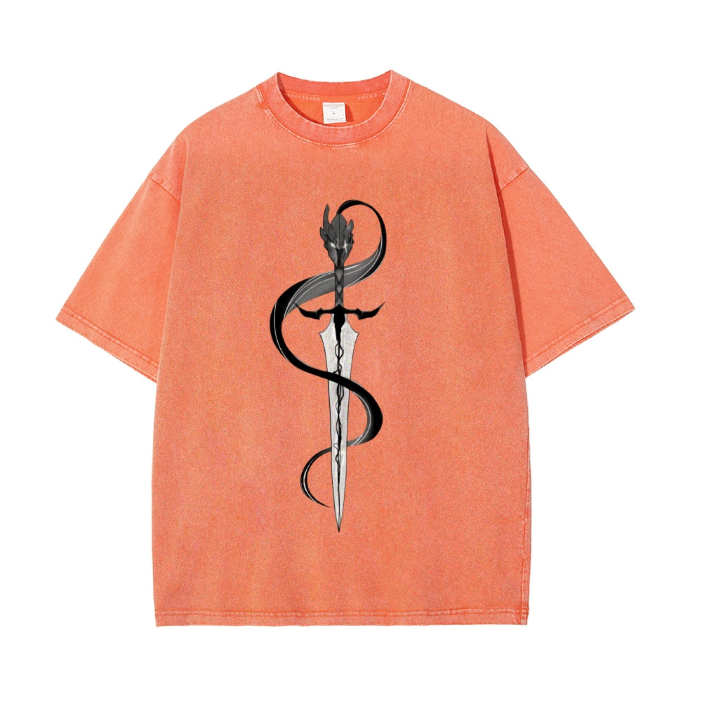 Vintage Oversized T-Shirt Solo Leveling