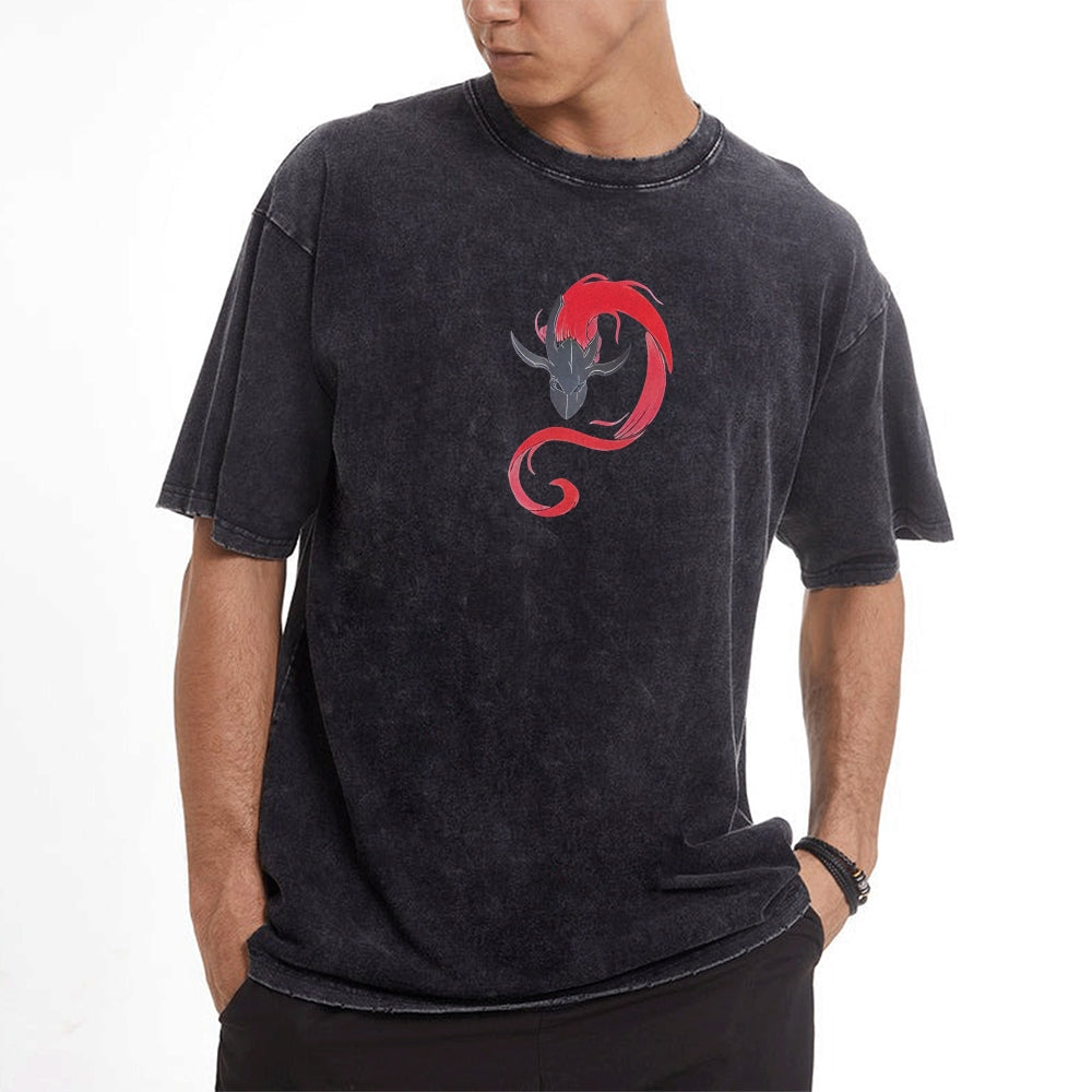 Vintage Oversized T-Shirt Solo Leveling