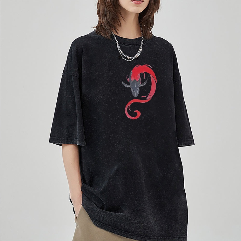 Vintage Oversized T-Shirt Solo Leveling