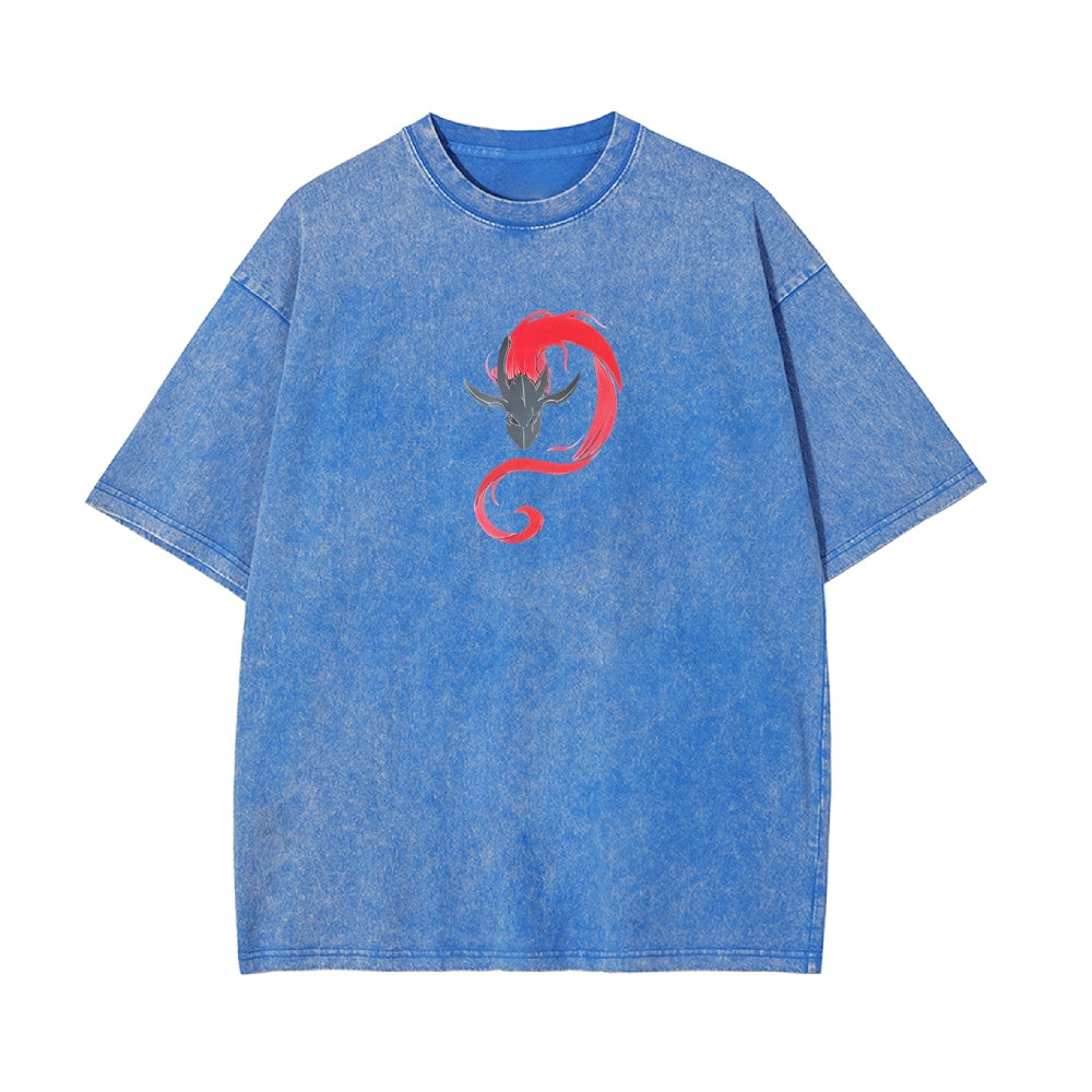Vintage Oversized T-Shirt Solo Leveling