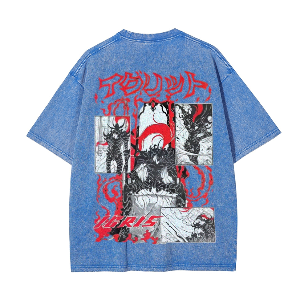 Vintage Oversized T-Shirt Solo Leveling