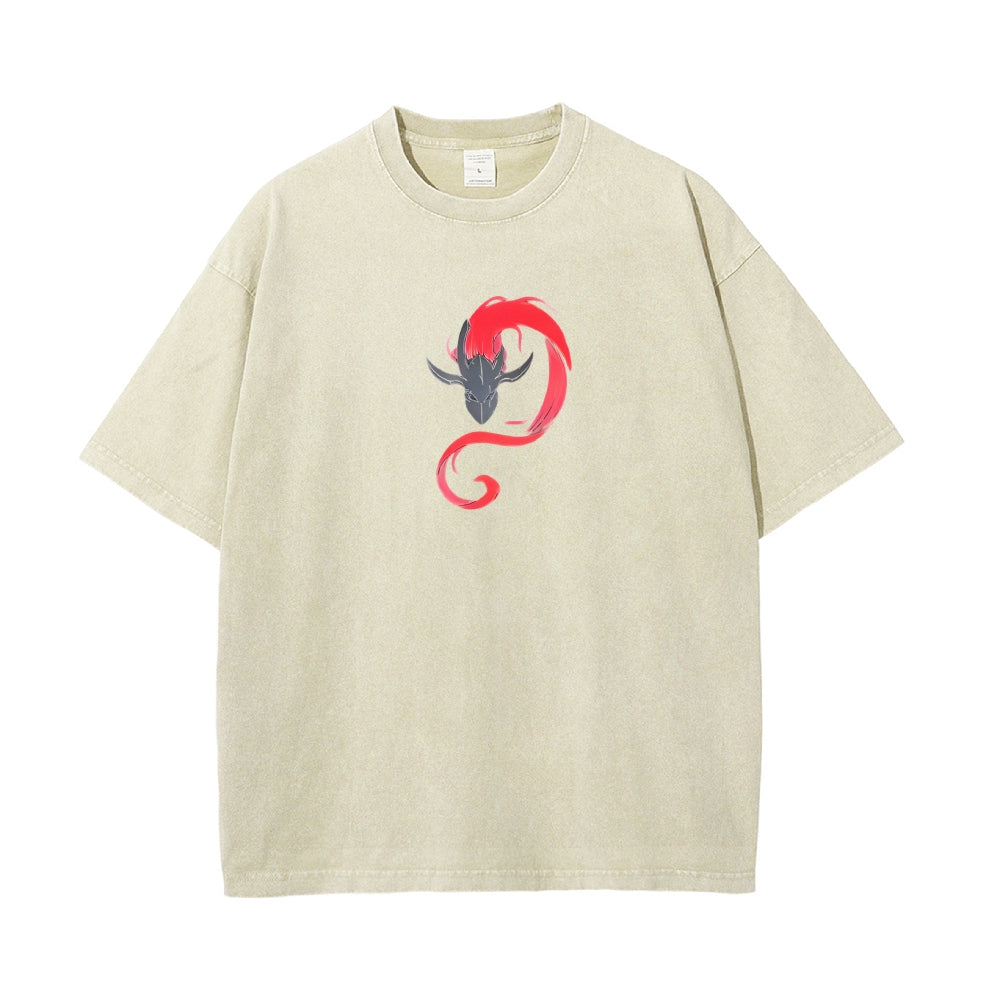 Vintage Oversized T-Shirt Solo Leveling