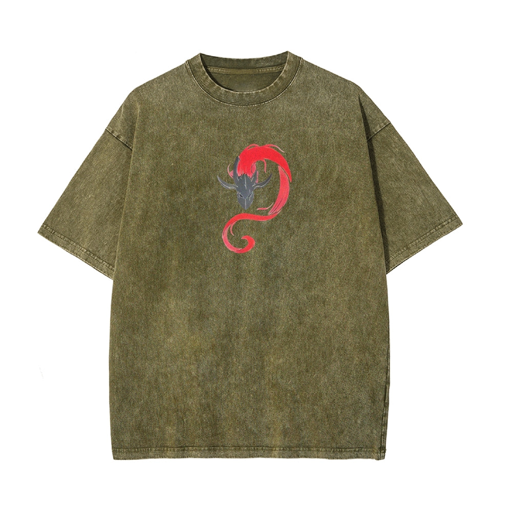 Vintage Oversized T-Shirt Solo Leveling