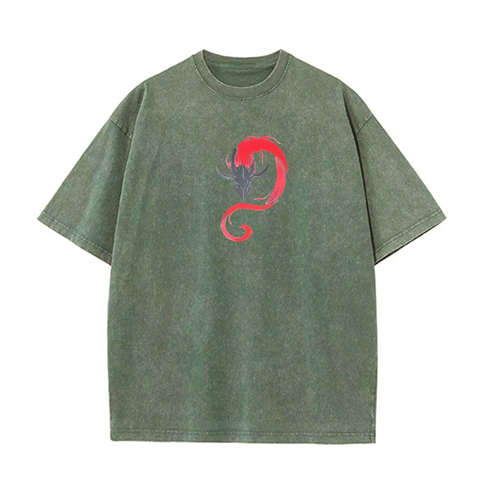 Vintage Oversized T-Shirt Solo Leveling