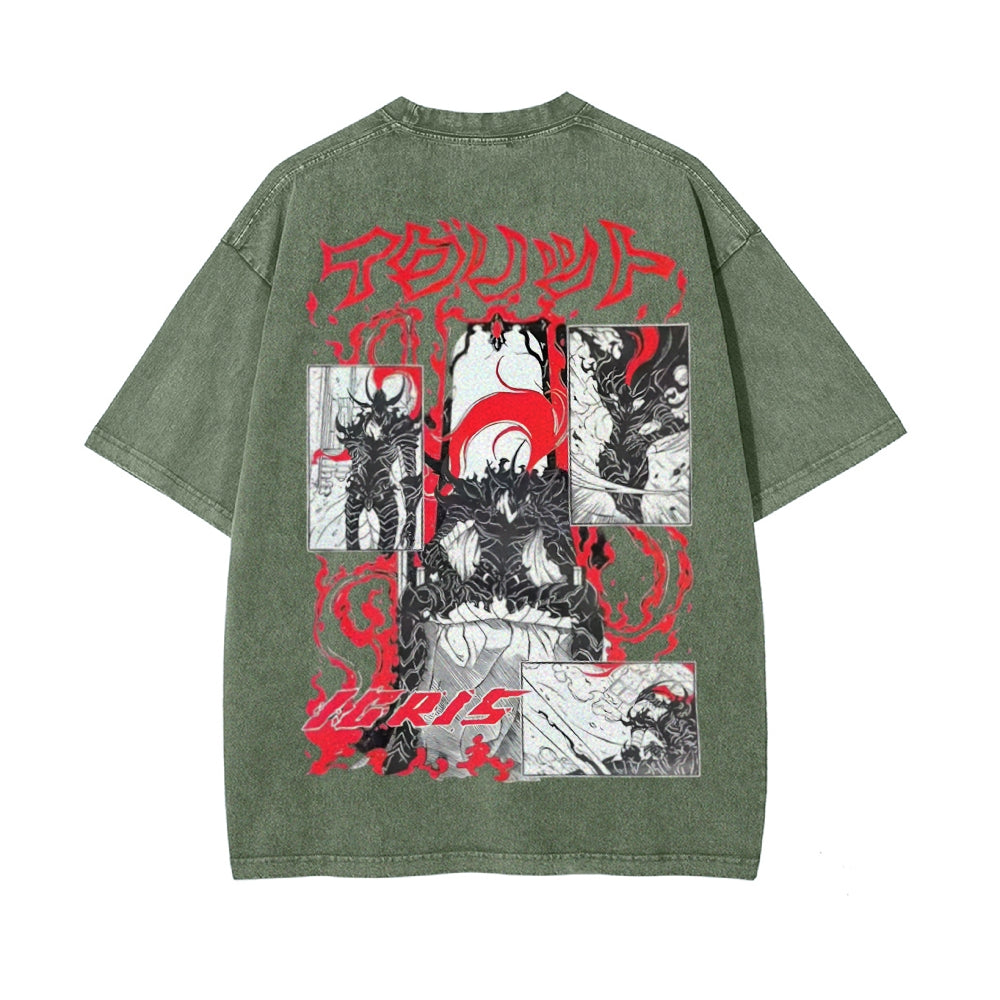 Vintage Oversized T-Shirt Solo Leveling