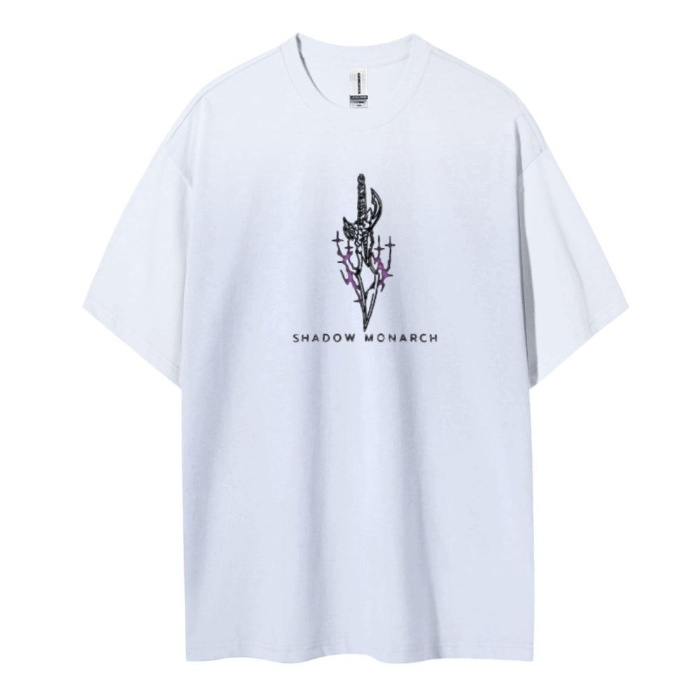 Solo Leveling Cotton Unisex Crew Neck Anime T-Shirt