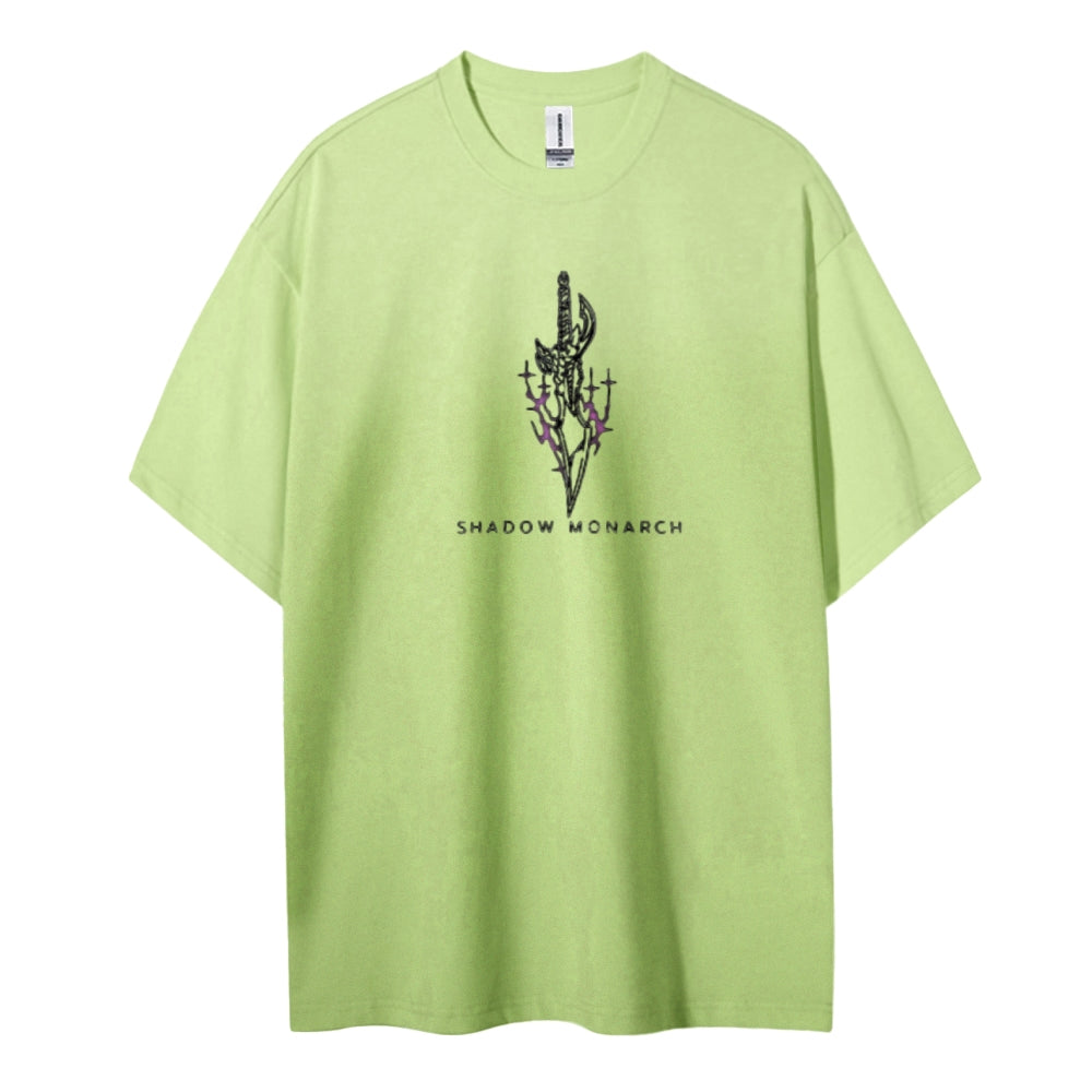 Solo Leveling Cotton Unisex Crew Neck Anime T-Shirt