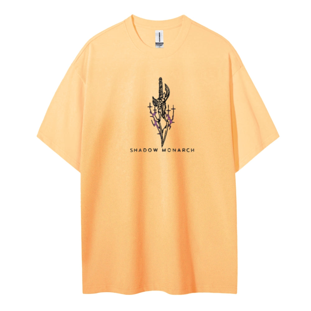 Solo Leveling Cotton Unisex Crew Neck Anime T-Shirt