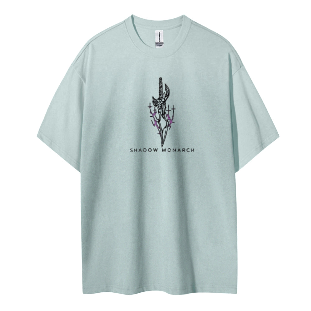 Solo Leveling Cotton Unisex Crew Neck Anime T-Shirt