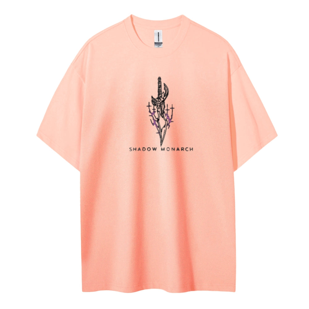 Solo Leveling Cotton Unisex Crew Neck Anime T-Shirt