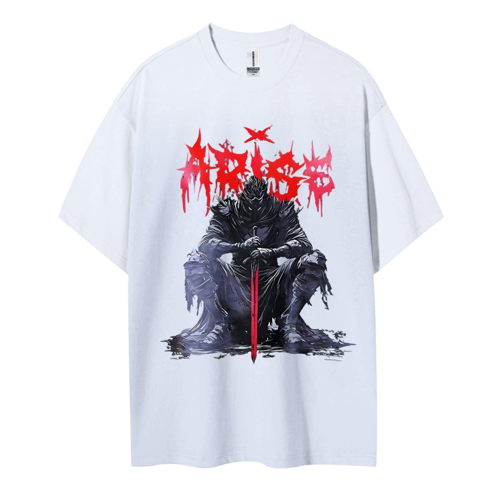 Solo Leveling Cotton Unisex Crew Neck Anime T-Shirt