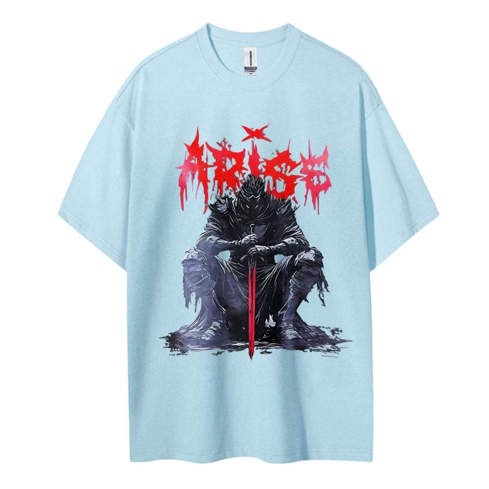 Solo Leveling Cotton Unisex Crew Neck Anime T-Shirt