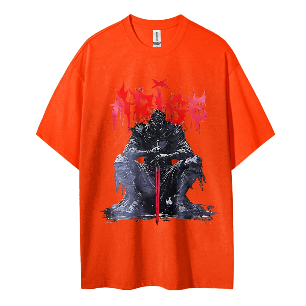 Solo Leveling Cotton Unisex Crew Neck Anime T-Shirt