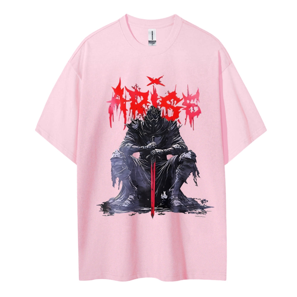 Solo Leveling Cotton Unisex Crew Neck Anime T-Shirt