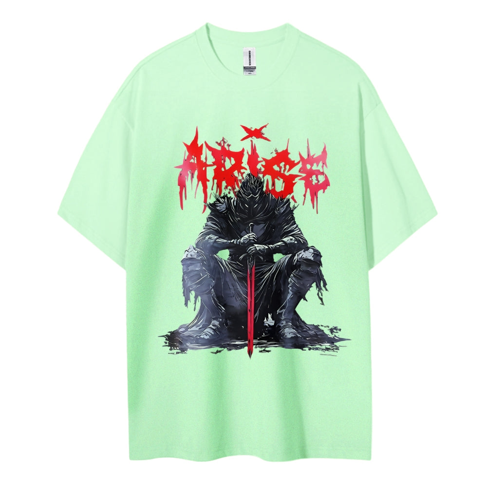 Solo Leveling Cotton Unisex Crew Neck Anime T-Shirt