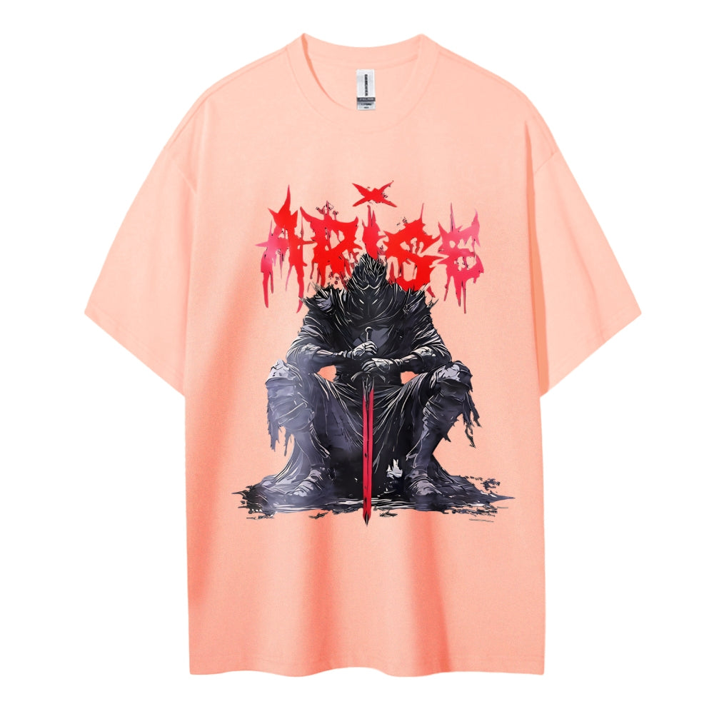Solo Leveling Cotton Unisex Crew Neck Anime T-Shirt