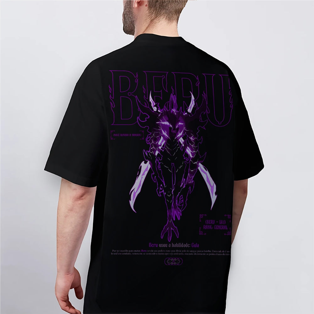 Solo Leveling Cotton Unisex Crew Neck Anime T-Shirt
