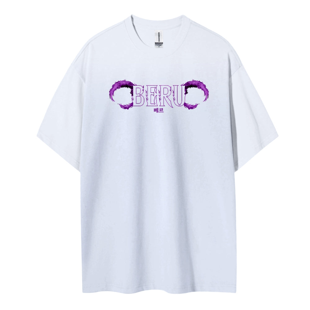 Solo Leveling Cotton Unisex Crew Neck Anime T-Shirt