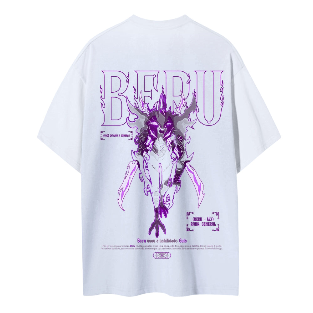 Solo Leveling Cotton Unisex Crew Neck Anime T-Shirt