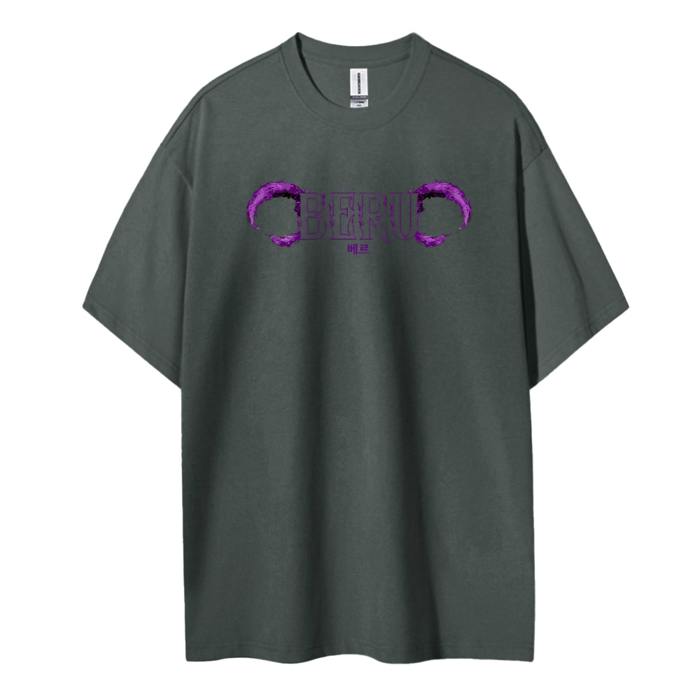 Solo Leveling Cotton Unisex Crew Neck Anime T-Shirt