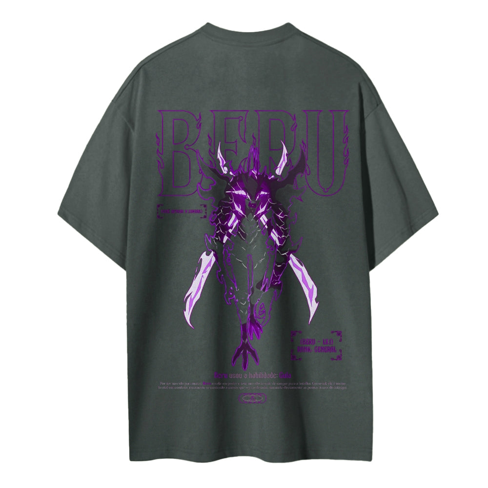 Solo Leveling Cotton Unisex Crew Neck Anime T-Shirt